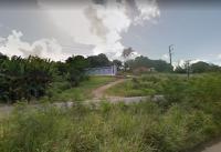 Relevo de colinas suaves na área do geossítio Engenho Algodoais. Foto: Google Street View.
